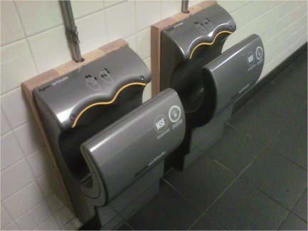 Air-dry your hands with the new Dysons on campus